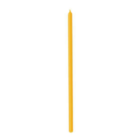 Свеча ритуальная 15,5 см желтая
