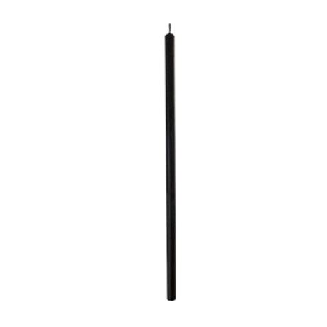 Свеча ритуальная 17 см черная