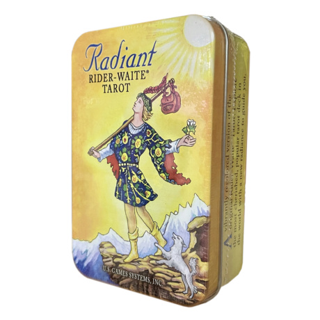 Radiant Rider-Waite© Tarot deck Tin/мини в жестяной коробочке